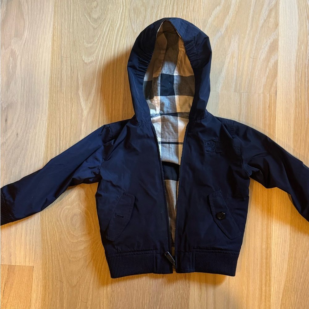 Boys Burberry Reversible Jacket